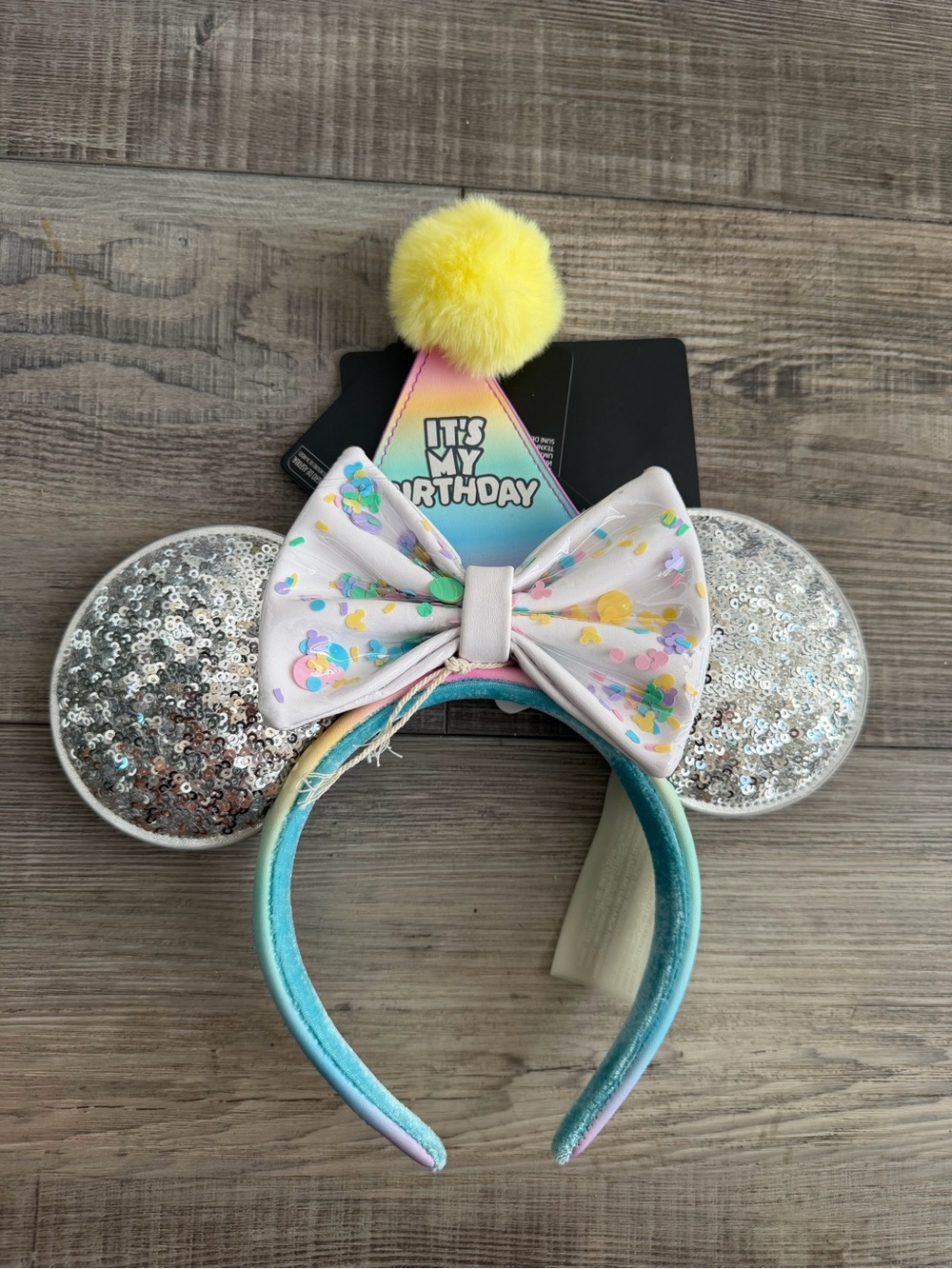 Loungefly It’s My Birthday Ears NWT RARE